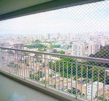 Redes de proteção para sacadas